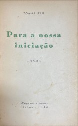 PARA ANOSSA INICIAÇÃO. Poemas